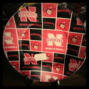 Nebraska Huskers Decorative Plate